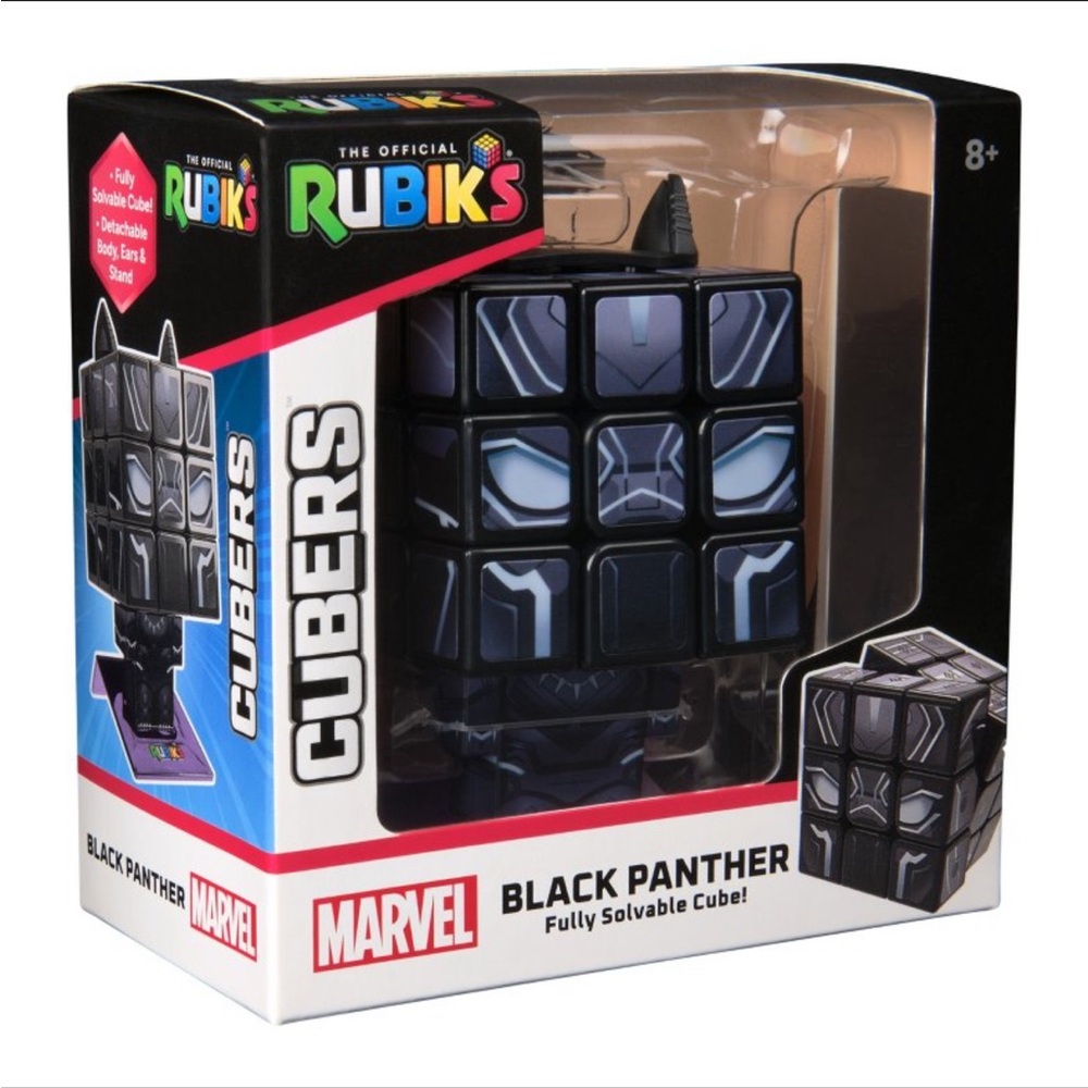 Rubik’s Cube Black Panther Cuber